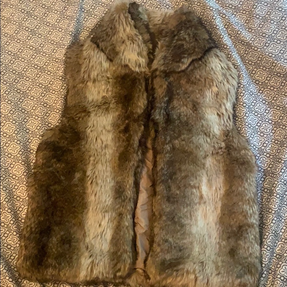 Forever 21 Faux Fur Vest